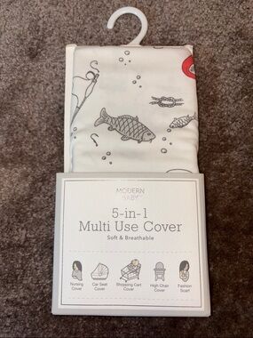 Modern Baby 5 in 1 Multi Use Cover unisex infant baby toddler fishing cover